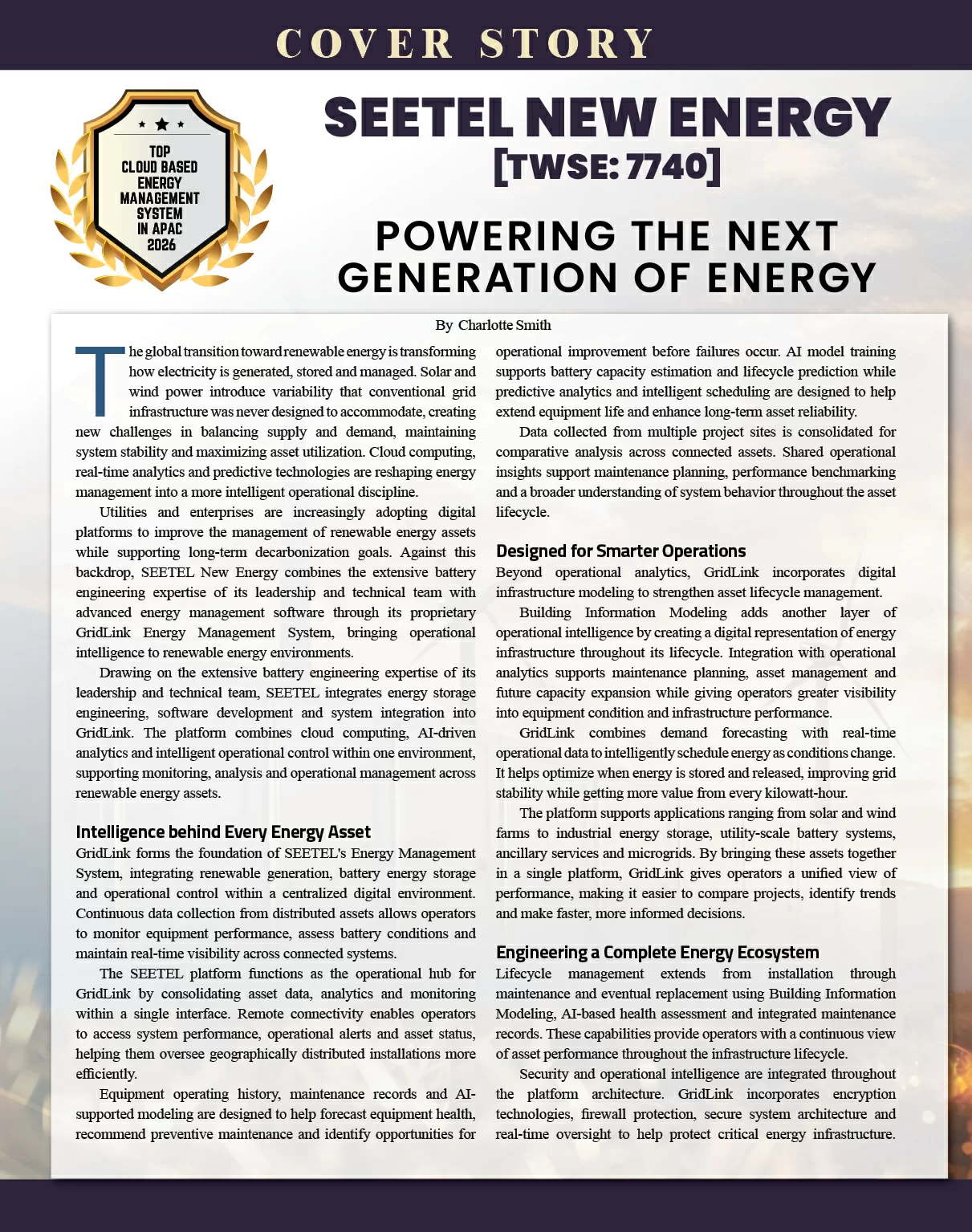 Renewable Energy  | Energy Tech Review