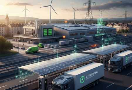 Unveiling the Energy Backbone of Europe's Supply Chain