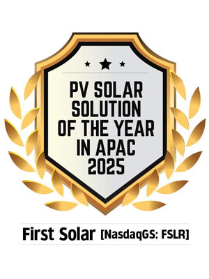 PV Solar Solution Of The Year in APAC - 2025